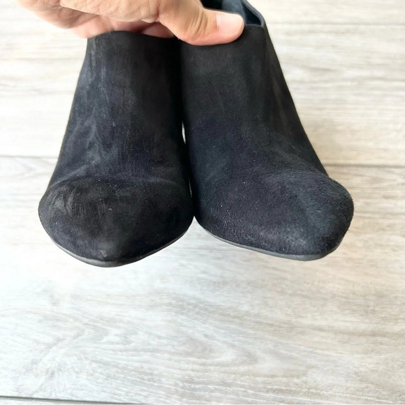 FRANCO SARTO  VELLA Black Leather Ankle Boots - Picture 5 of 15